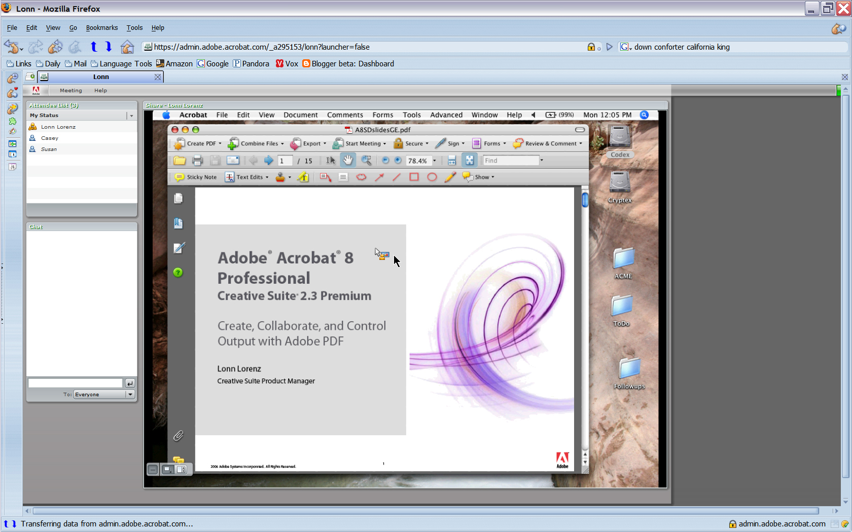 Adobe acrobat 8 professional for windows