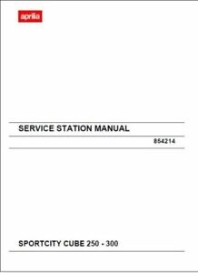 Aprilia Sportcity 250 Service Manual